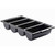 TableCraft Products 1524B Black HDPE Cutlery Bin