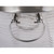 TableCraft Products WBT199 6.75 Gal. Round Stainless Steel Wave Collection Beverage Tub