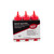 TableCraft Products C11253K 12 Oz. Red Cash & Carry WideMouth Squeeze Bottle 53mm Opening