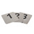 TableCraft Products N150 4" 1-50 Stainless Steel Number Card Sign Set