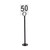TableCraft Products N150 4" 1-50 Stainless Steel Number Card Sign Set