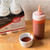 TableCraft Products C10853C 8 Oz. Clear Cash & Carry WideMouth Squeeze Bottle 53mm Opening