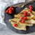TableCraft Products RAM3RBK 3 Oz. Round Melamine Black Ribbed SaferFoods Solutions Ramekin - 12/Case