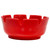 TableCraft Products ST365R-1 3 3/4" Dia. x 1 3/4" Red Melamine Deepwell Economy Ashtray