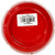 TableCraft Products ST365R-1 3 3/4" Dia. x 1 3/4" Red Melamine Deepwell Economy Ashtray