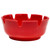 TableCraft Products ST365R-1 3 3/4" Dia. x 1 3/4" Red Melamine Deepwell Economy Ashtray