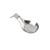 TableCraft Products HB1 8" W x 3 7/8" D x 1 5/8" H Stainless Steel Spoon Rest
