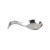 TableCraft Products HB1 8" W x 3 7/8" D x 1 5/8" H Stainless Steel Spoon Rest