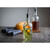 TableCraft Products H932 17 1/2 Oz. Clear Glass Olive Oil Bottle With Stainless Steel Pourer