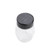 TableCraft Products 10327 6 Oz. Black Glass Flip Top Plastic Lid Shaker