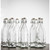 TableCraft Products RSB33 34 Oz. Resealable Transparent Cash & Carry Prima Glass Bottle