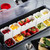 TableCraft Products BCD6000 20" W x 6 1/4" D x 6 1/2" H Black And Clear Plastic Cash & Carry First in First Out Garnish Station