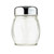 TableCraft Products 260CH 6 Oz. Swirl Glass Jar Chrome Plated Top Shaker