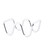 TableCraft Products TRW12 3 5/8" W x 2 1/4" D x 1 1/2" H Stainless Steel Wire Taco Taxi Server