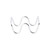 TableCraft Products TRW12 3 5/8" W x 2 1/4" D x 1 1/2" H Stainless Steel Wire Taco Taxi Server