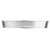 TableCraft Products GPSS129 12" W x 9" D x 1 7/8" H Oval Stainless Steel Brickhouse Collection Serving Platter