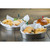 TableCraft Products GPSS129 12" W x 9" D x 1 7/8" H Oval Stainless Steel Brickhouse Collection Serving Platter