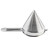 TableCraft Products 1712 6 Qt. 12" Fine Heavy Duty Stainless Steel China Cap Strainer