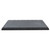 TableCraft Products MGD2112 21" W x 12 7/8" D x 1 1/8" H Square Melamine Slate Frostone Collection Display Tray