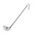 TableCraft Products 4703 14" 3 Oz. One-Piece Stainless Steel Ladle