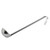 TableCraft Products 4703 14" 3 Oz. One-Piece Stainless Steel Ladle