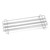 TableCraft Products 4040 Holds (12) 6" Taco Shells Chrome Plated Metal Taco/French Fry Rail