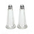 TableCraft Products 83S&P 1 Oz. Glass Eiffel Tower Salt Or Pepper Shaker With Nickel Plated Tops