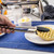 TableCraft Products 4012BK 12" Stainless Steel Heat Resistant Locking Tongs With Black Silicone Tip
