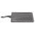 TableCraft Products MSP3618 9 3/4" x 7" W Platter With 4 1/2"D Handle Rectangular Melamine Black Slate Frostone Collection Serving Paddle