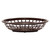 TableCraft Products 1071BR 8" W x 5-1/4" D x 2" H Side Order Basket - 36/Case