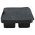 TableCraft Products BSCT2 4 Compartment 1.75" Cubes Black Cash & Carry Ice Cube Tray