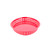 TableCraft Products 1086R 12 3/4" W x 9 1/2" D x 1 1/2" H Texas Platter Basket - 36/Case