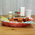 TableCraft Products 1086R 12 3/4" W x 9 1/2" D x 1 1/2" H Texas Platter Basket - 36/Case