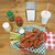 TableCraft Products 1086R 12 3/4" W x 9 1/2" D x 1 1/2" H Texas Platter Basket - 36/Case