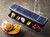TableCraft Products BCD6000BK 20 1/8" W x 6 3/4" D x 6 1/2" H Black And Clear Plastic Cash & Carry First in First Out Garnish Station