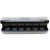 TableCraft Products BCD6000BK 20 1/8" W x 6 3/4" D x 6 1/2" H Black And Clear Plastic Cash & Carry First in First Out Garnish Station
