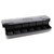 TableCraft Products BCD6000BK 20 1/8" W x 6 3/4" D x 6 1/2" H Black And Clear Plastic Cash & Carry First in First Out Garnish Station
