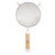 TableCraft Products 82  6 1/4" Dia. Tin Plated Double Fine Mesh Strainer