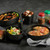 TableCraft Products 10737 4" Square Black Aluminum Snack Basket