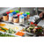 TableCraft Products T6 6 Hole Stainless Steel Squeeze Bottle Template