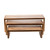 TableCraft Products RACA300 Rectangular 3 Piece Nesting Set Acacia Wood Cascade Risers