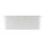 TableCraft Products F1537 21" W x 16" D x 7" H White Polyethylene Freezer Storage Box - Case/12