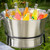 TableCraft Products BTSD21 7 Gallon Black Beverage Tub Set
