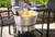 TableCraft Products BTSD21 7 Gallon Black Beverage Tub Set