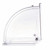 TableCraft Products PC1 21 1/2" W x 13 1/4" D x 7 1/2" H Rectangular Polycarbonate Clear Dome Cover