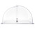 TableCraft Products PC1 21 1/2" W x 13 1/4" D x 7 1/2" H Rectangular Polycarbonate Clear Dome Cover