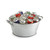 TableCraft Products GT1515 4.5 Gallons 15" Dia. x 7.13" H 18.5" Round Galvanized Steel Galvanized Collection Beverage Tub