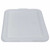 TableCraft Products F1531 22" W x 16-1/4" D x 1-1/4" H White Polypropylene Freezer Storage Box Cover