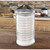 TableCraft Products BH855 12 Oz. Clear Glass Center Pour Beehive Collection Sugar Pourer With Stainless Steel Top