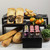 TableCraft Products RBK300 3 Piece Nesting Set Rectangular Black Cascade Risers